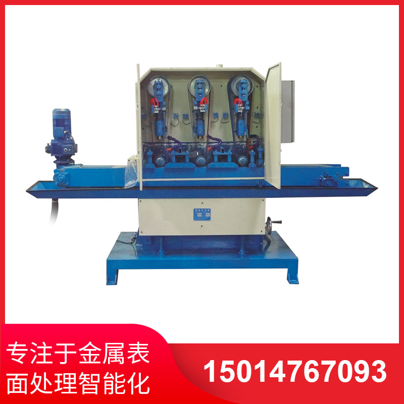 倒(dao)立式拉絲機準確(que)控製速(su)度的(de)技(ji)巧